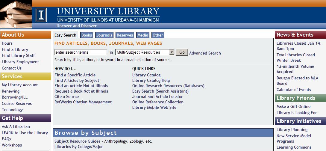Biblioteca de la Universidad de Illinois en Urbana-Champaign