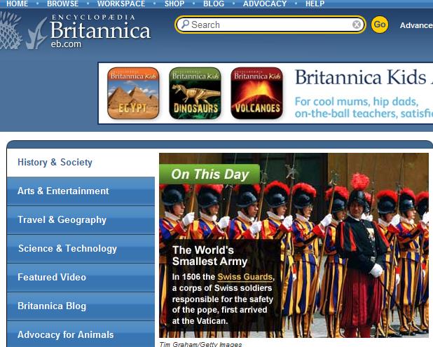 Britanica.com. Encyclopaedia Britannica
