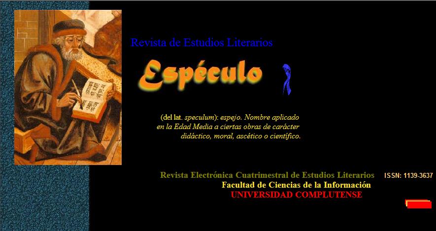Espéculo. Revista de Estudios Literarios
